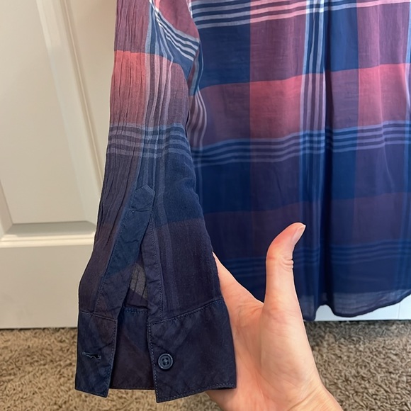 Rails Red Ombre Ashton Hunter Plaid Flannel Shirt - Picture 6 of 6